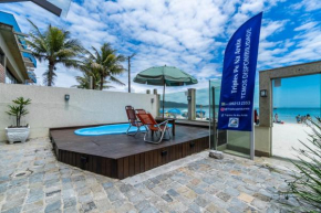 Triplex pé na areia